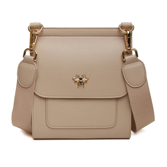 Stone Bloomsbury Crossbody Bag by Alice Wheeler