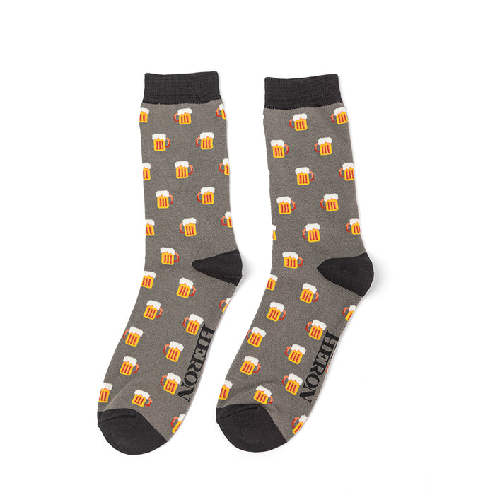 Mr Heron Bamboo Socks - Beer