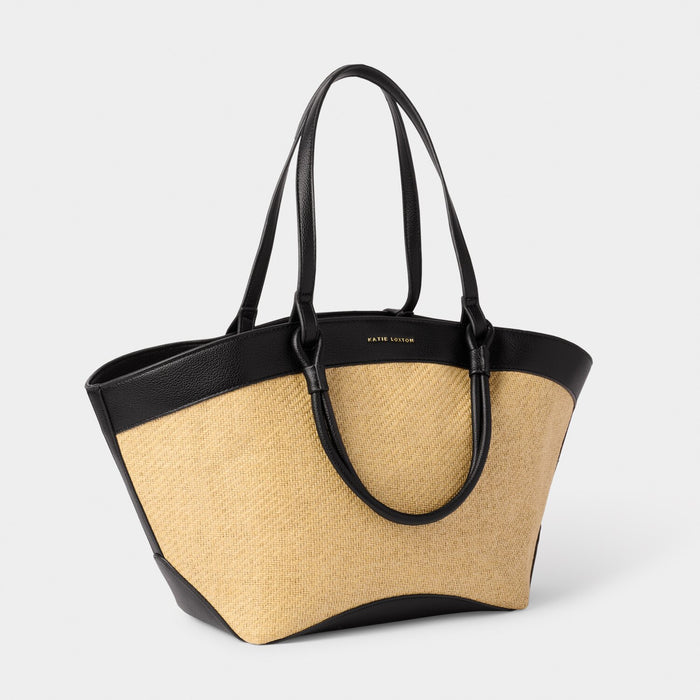 Riviera Raffia Tote Bag by Katie Loxton