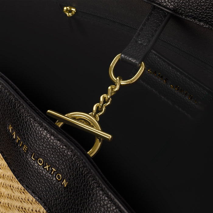 Riviera Raffia Tote Bag by Katie Loxton