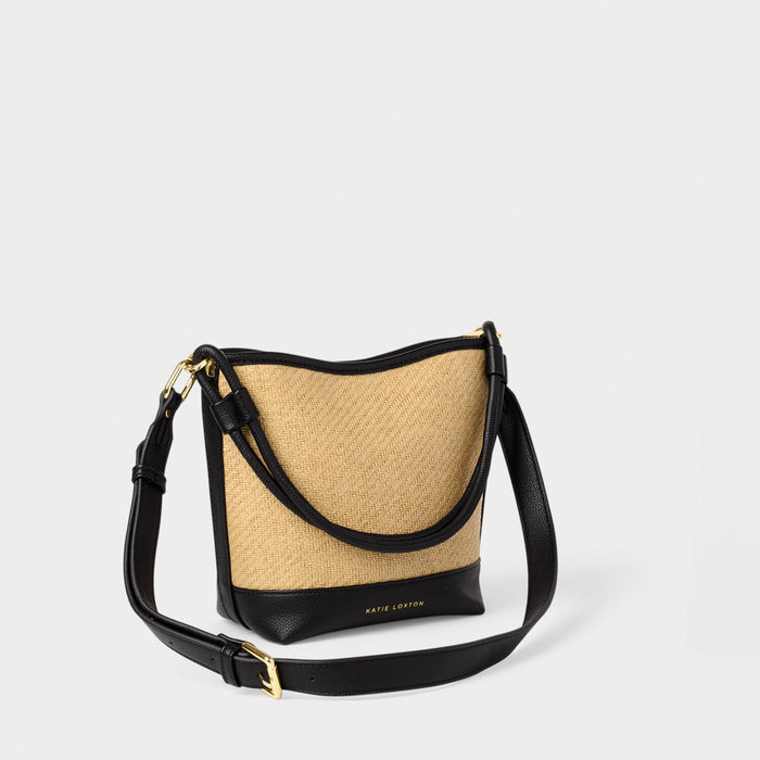 Riviera Raffia Bucket Bag By Katie Loxton