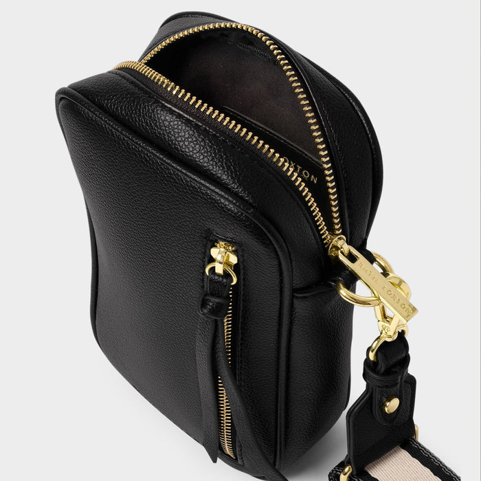 Hallie Small Crossbody Bag - Black By Katie Loxton