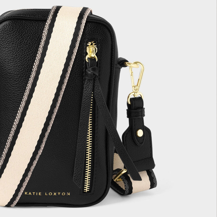 Hallie Small Crossbody Bag - Black By Katie Loxton