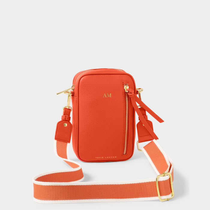 Hallie Small Crossbody Bag - Deep Orange By Katie Loxton