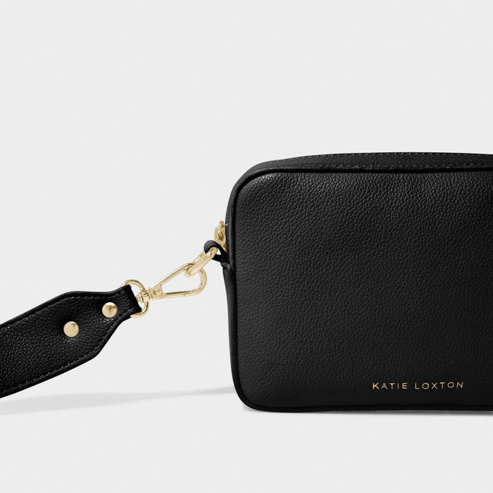 Black Zana Mini Crossbody by Katie Loxton